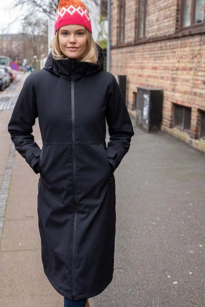 Danesandur Winter Coat Zwart