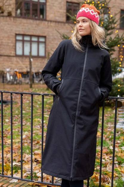 Danesandur Winter Coat Zwart