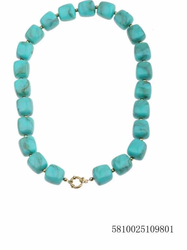 Ketting Azuur met boeislot