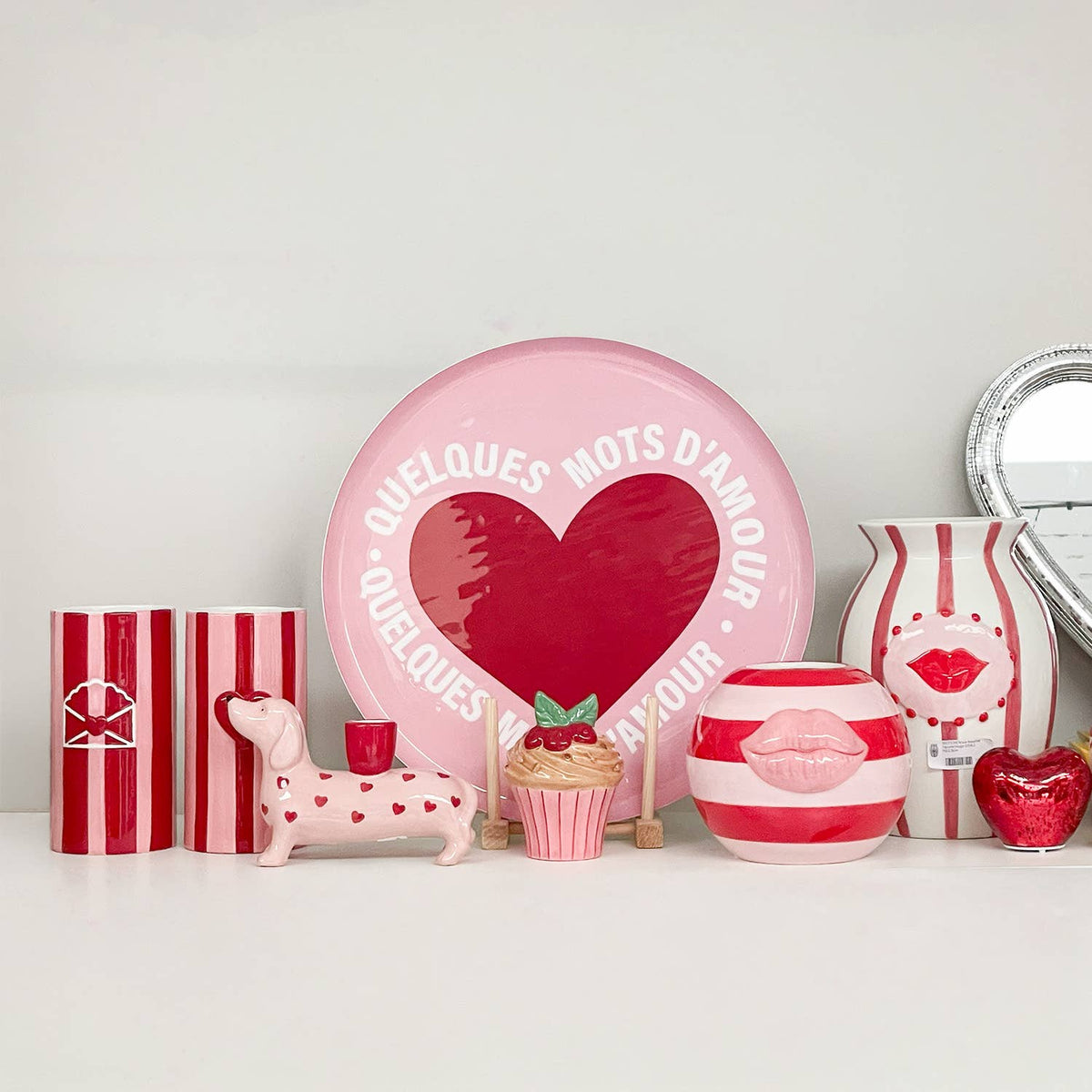 PRE ORDER Dog heart candle holder