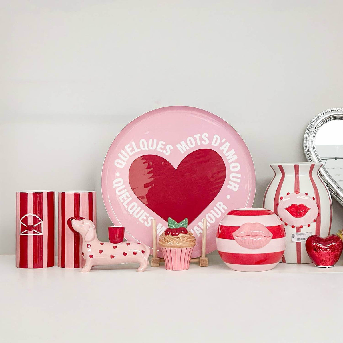 PRE ORDER Dog heart candle holder
