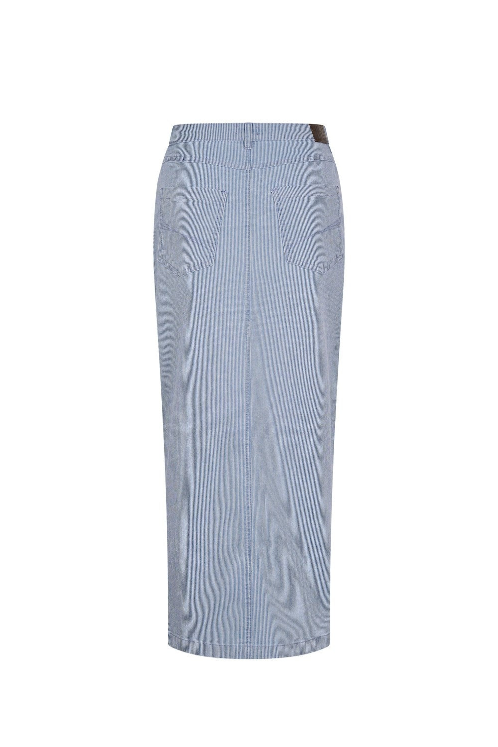 Emmy Long Skirt Denim Stripe