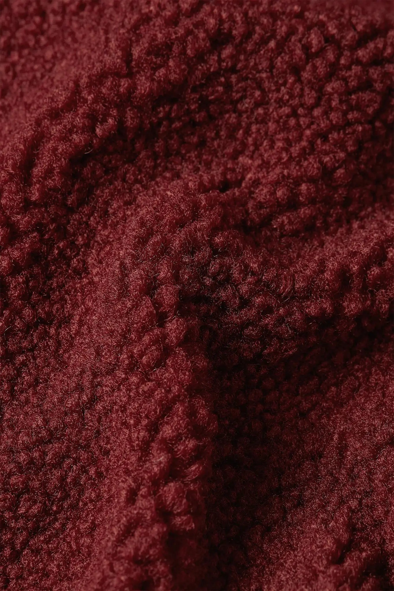 Fay jacket Teddy  Beet Red