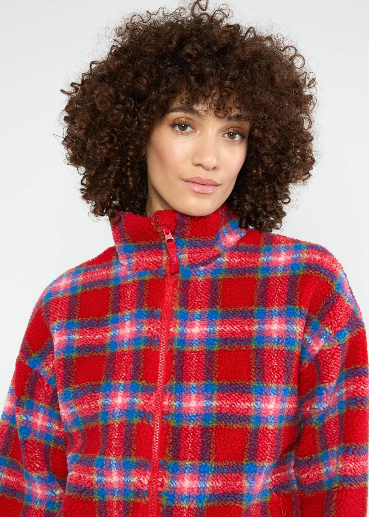Fleecejacke Arctic Leisure tartan teddy