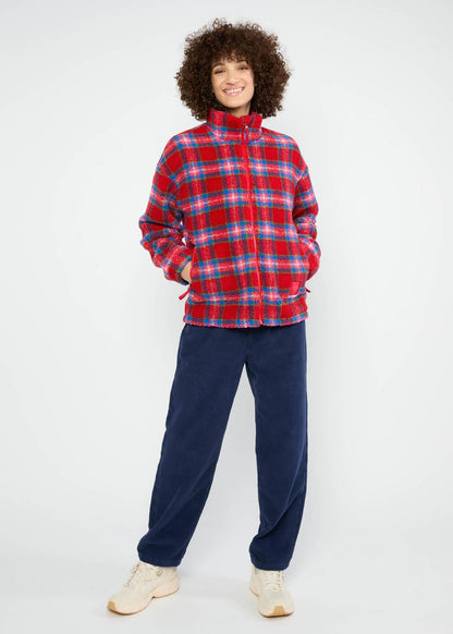 Fleecejacke Arctic Leisure tartan teddy