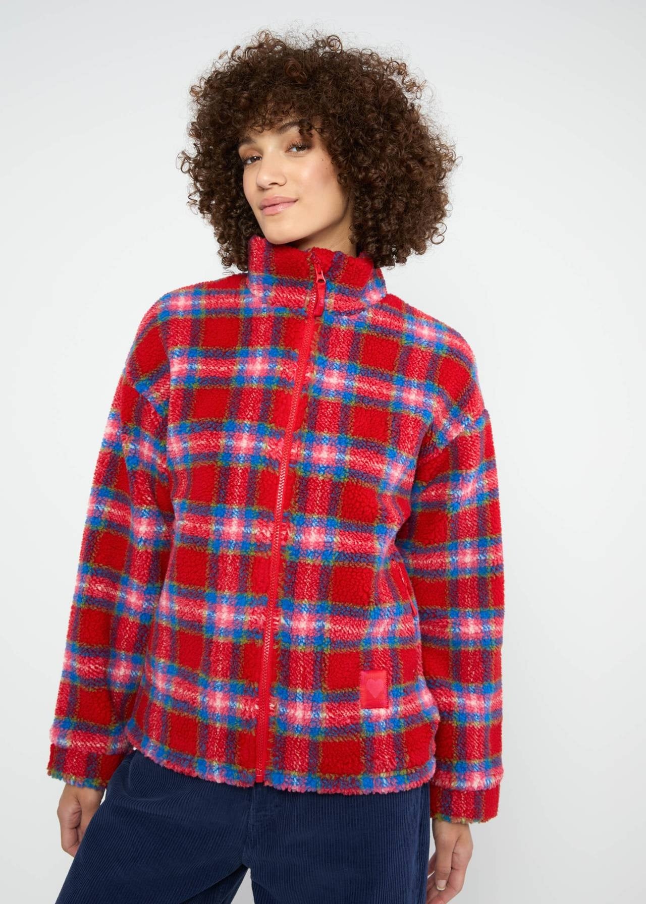 Fleecejacke Arctic Leisure tartan teddy