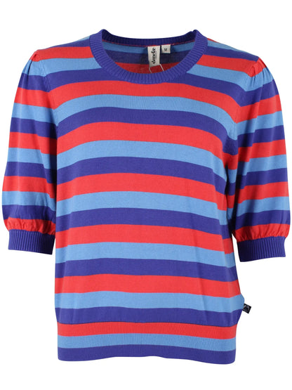 Daneapertif Viscose Tee Cold Purple/Waterblue/Summer Red