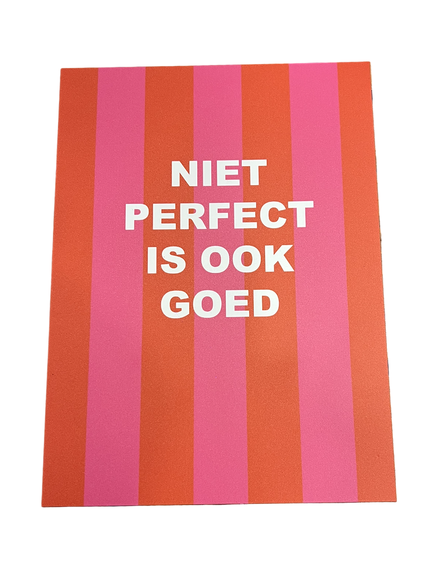 Forex tegel Niet Perfect is ook Goed