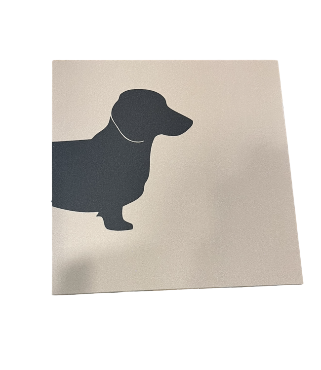 Forex Tegeltje Teckel voor