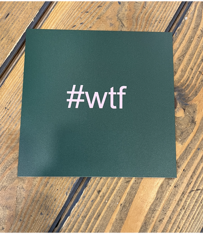 Forex Tegeltje #WTF# groen