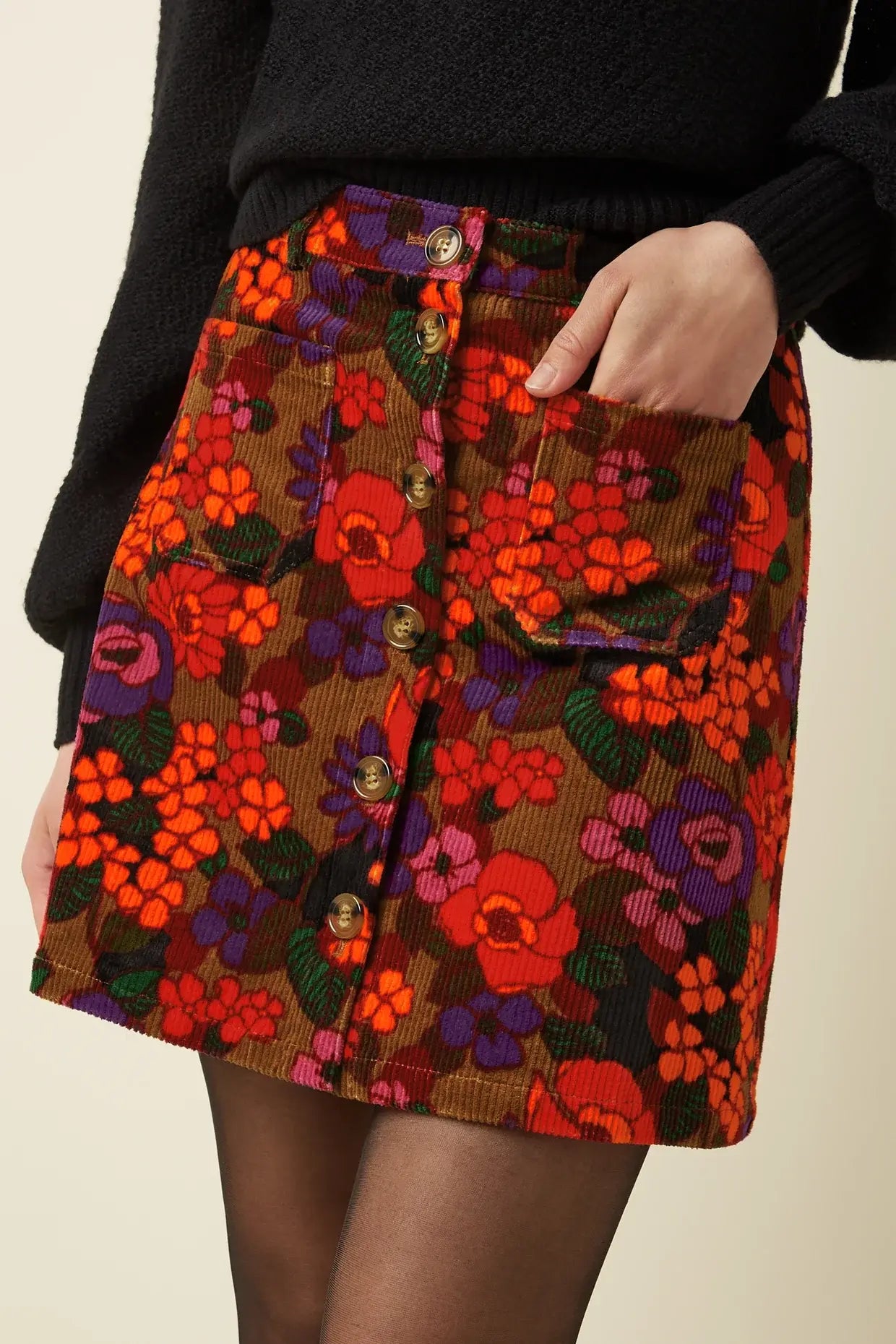 Garbo Mini Skirt Ramone