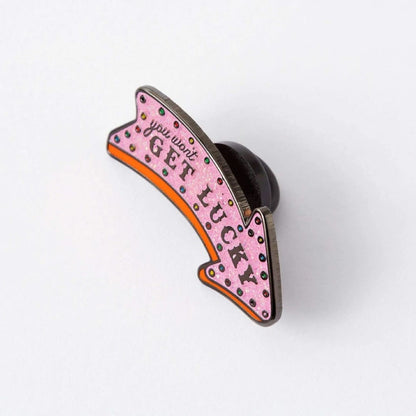 Get Lucky  Enamel Pin