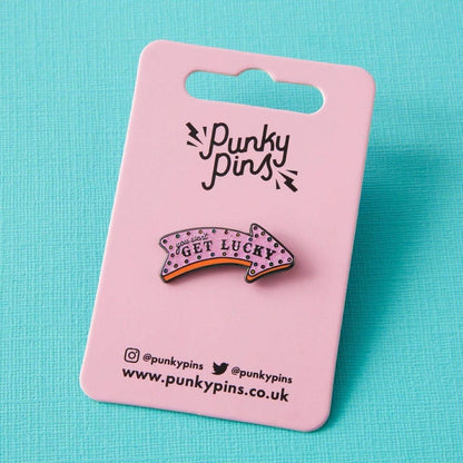 Get Lucky  Enamel Pin