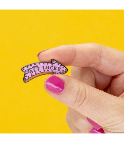 Get Lucky  Enamel Pin
