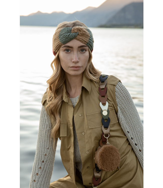 Gluhwein Multi Leather Big Mister Sister Strap