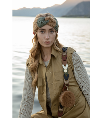 Gluhwein Multi Leather Big Mister Sister Strap