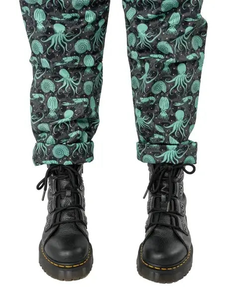 Green Seas Stretch Twill Dungarees