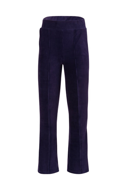 Hailey  Pants Rib Velours  Navy