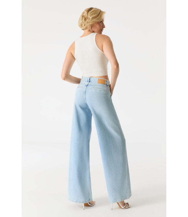 Hazel Wide Leg Light Blue