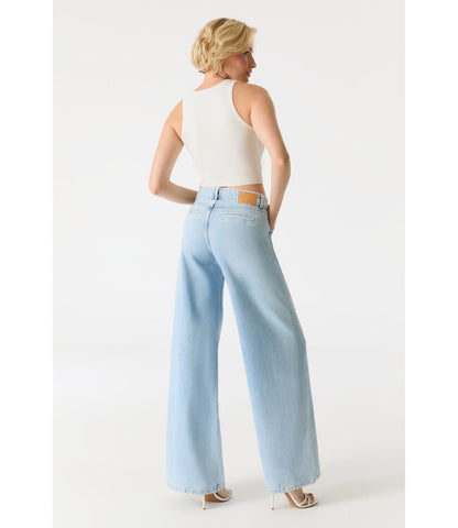 Hazel Wide Leg Light Blue