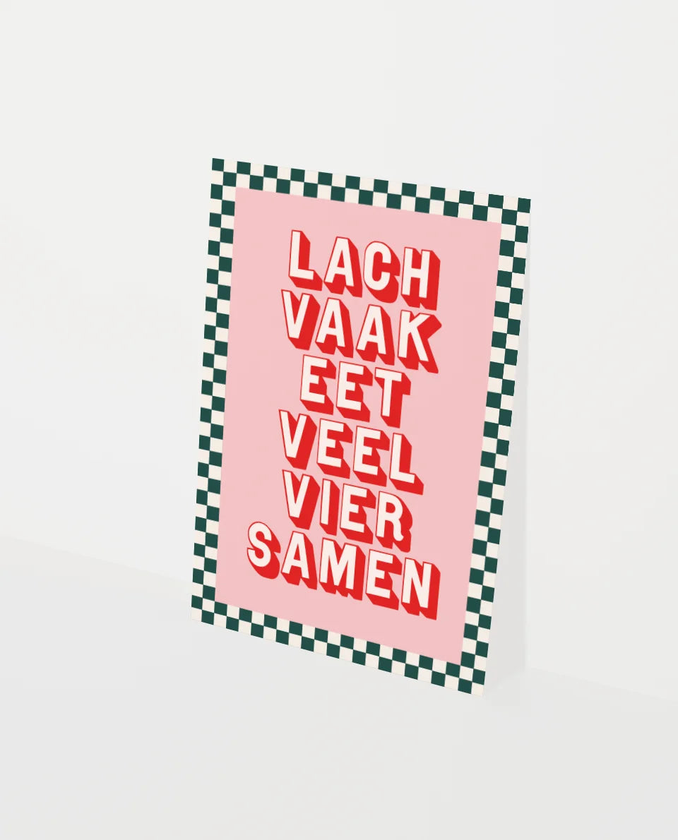 Kaartje Lach Vaak