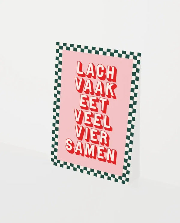 Kaartje Lach Vaak