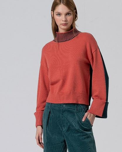 High Neck Sweater