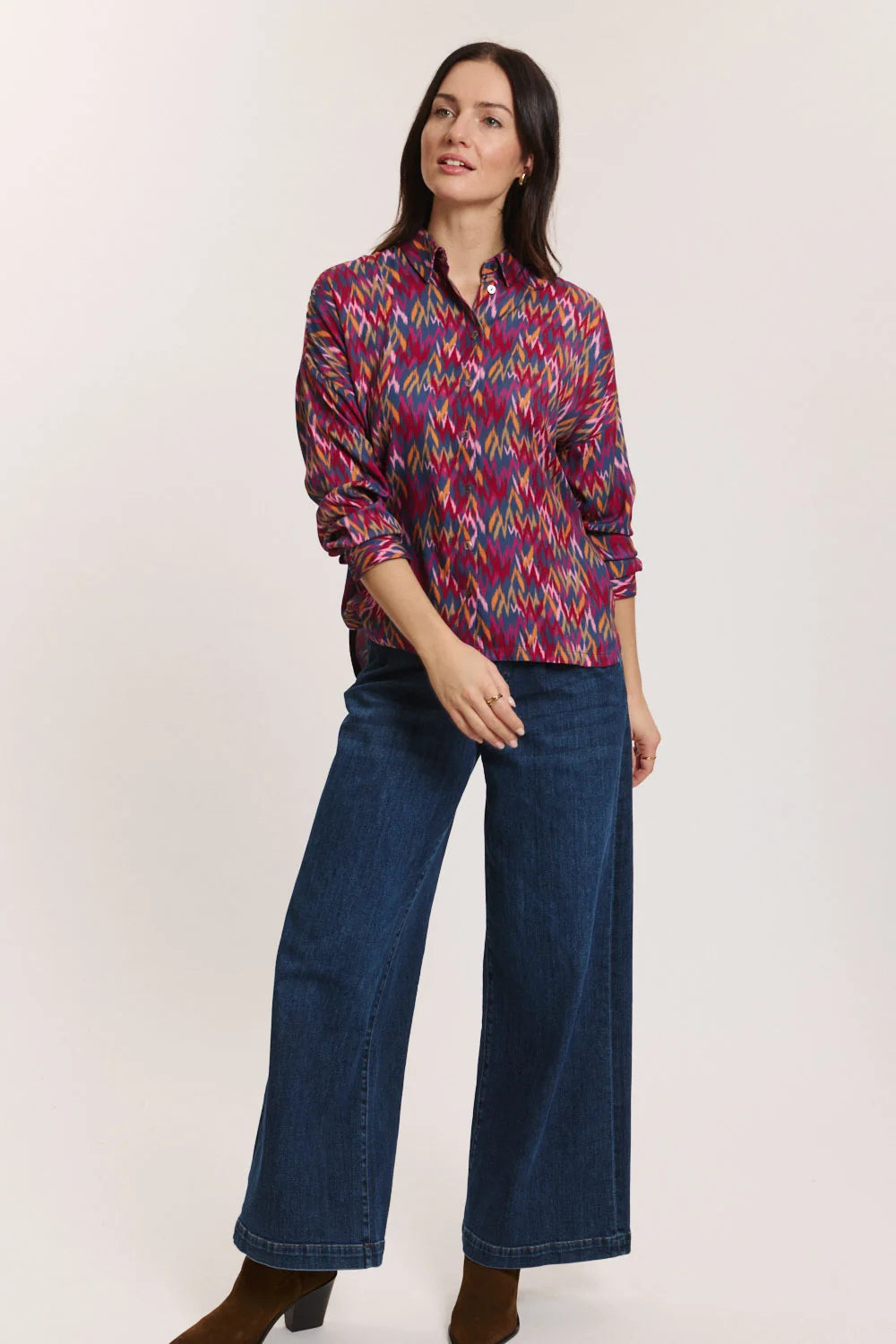 Oversized eco-friendly blouse