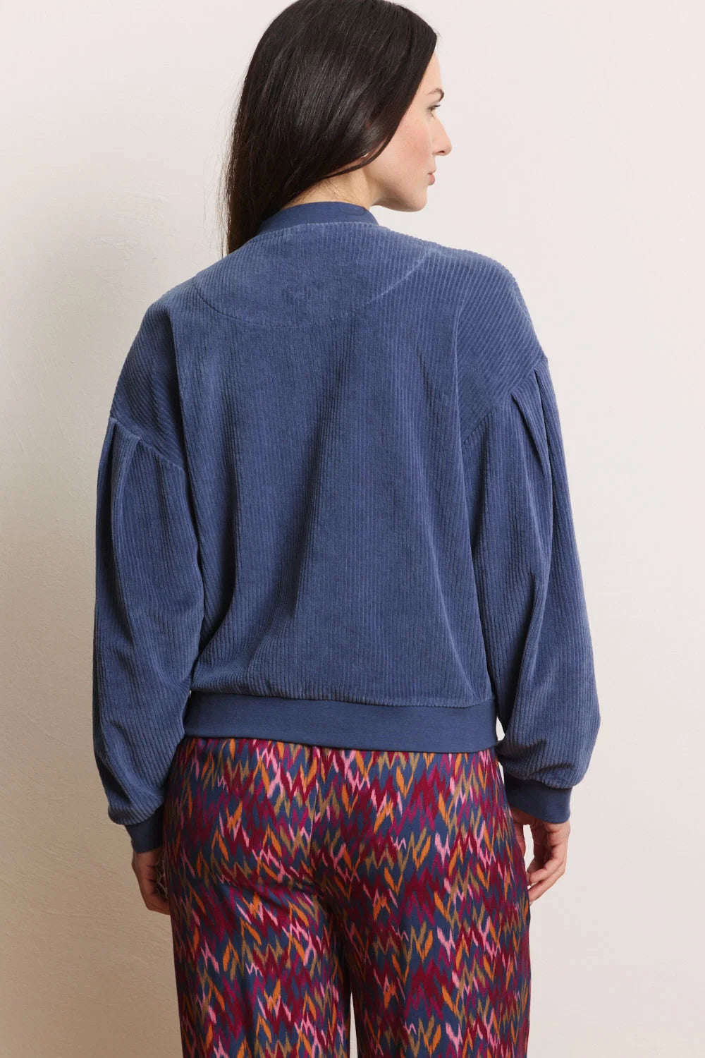 Aminaa Velour Cord Jacket – Organic Cotton