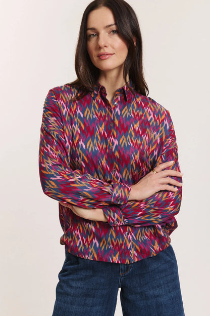 Oversized eco-friendly blouse