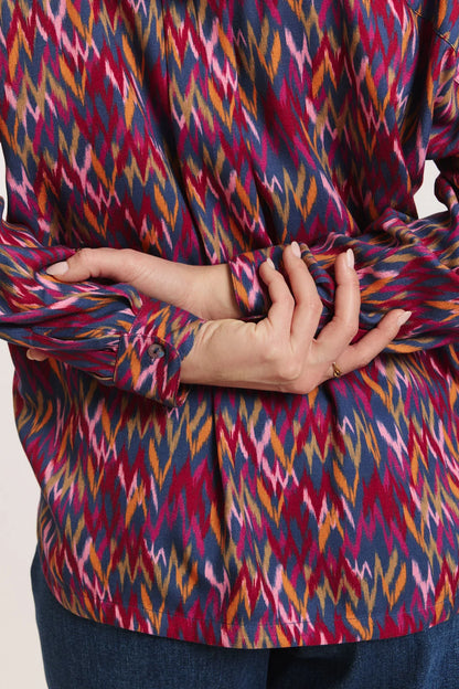 Oversized eco-friendly blouse