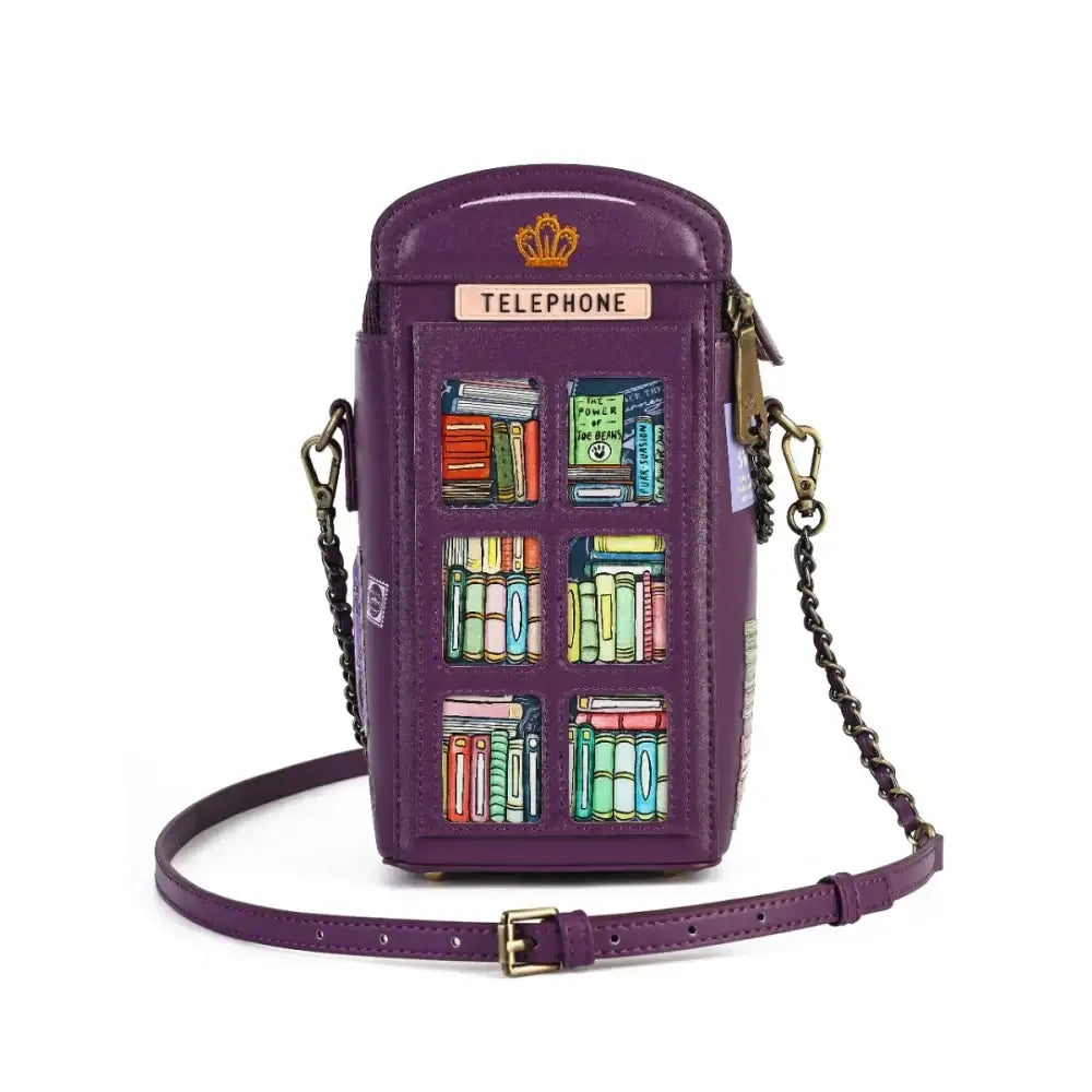 TRAVELLING LIBRARY BOOKSHOP BOOK NOOK BAG
