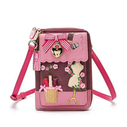 SEWING BOX SCRAPBOOK BREE PHONE POUCH