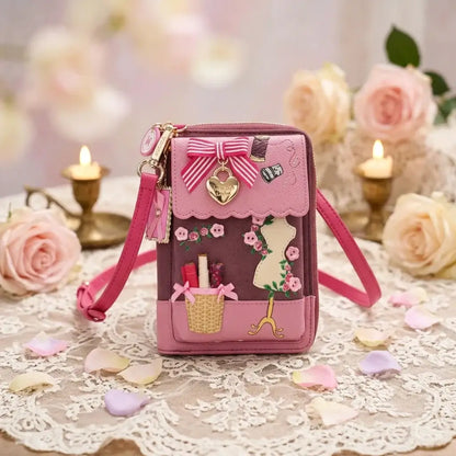 SEWING BOX SCRAPBOOK BREE PHONE POUCH
