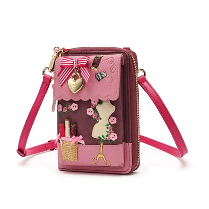 SEWING BOX SCRAPBOOK BREE PHONE POUCH