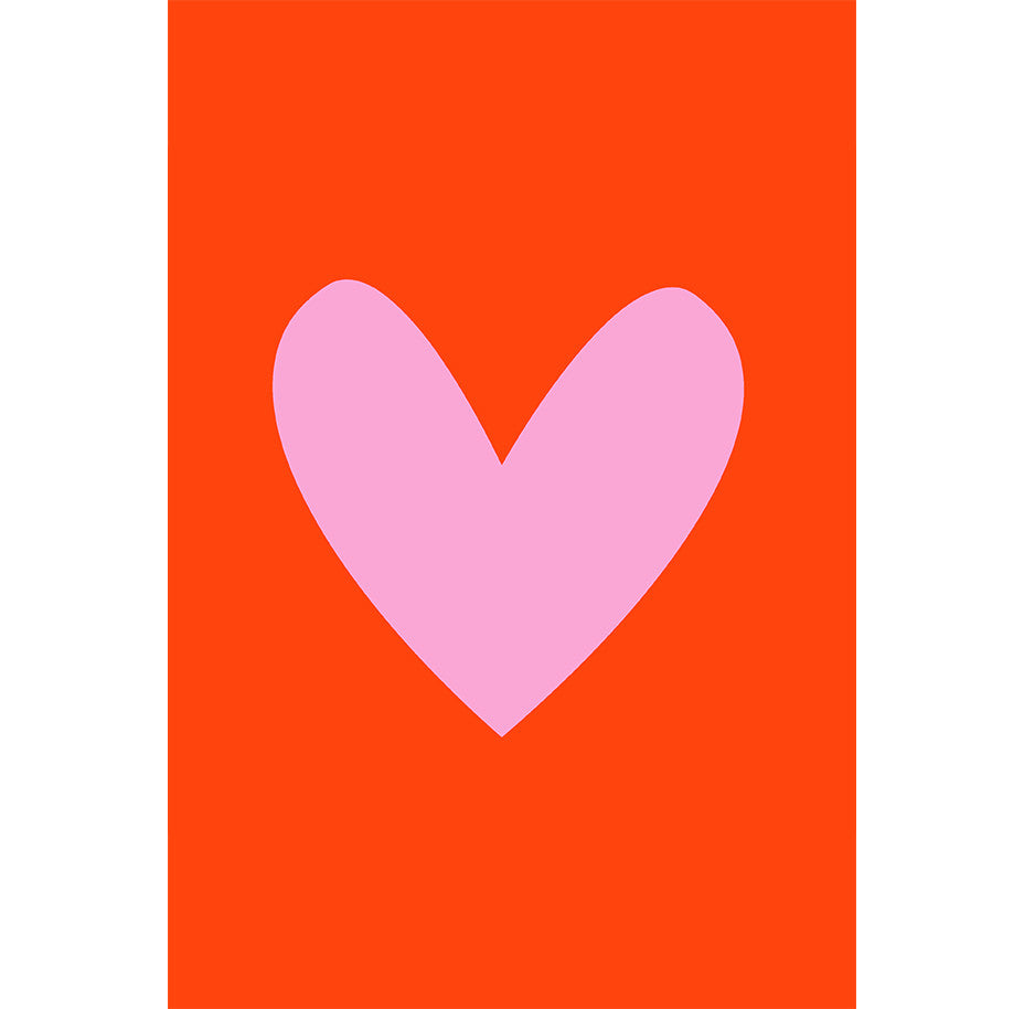 Forex Tegel Hart Roze-Rood