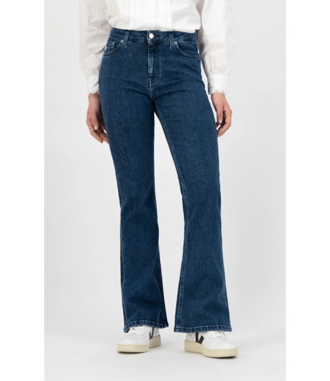 Isy  Flared Fit  Stone Indigo