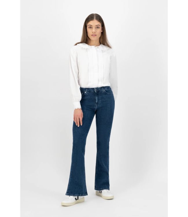 Isy  Flared Fit  Stone Indigo