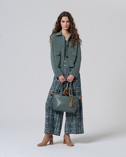 Japanese Sleeve Sweater With V Neck