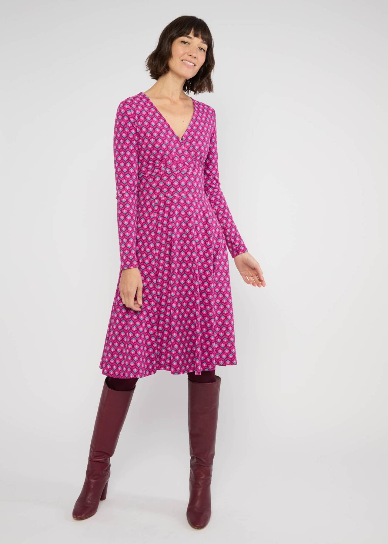 Jerseykleid Shalala Tralala sweet fountain flower