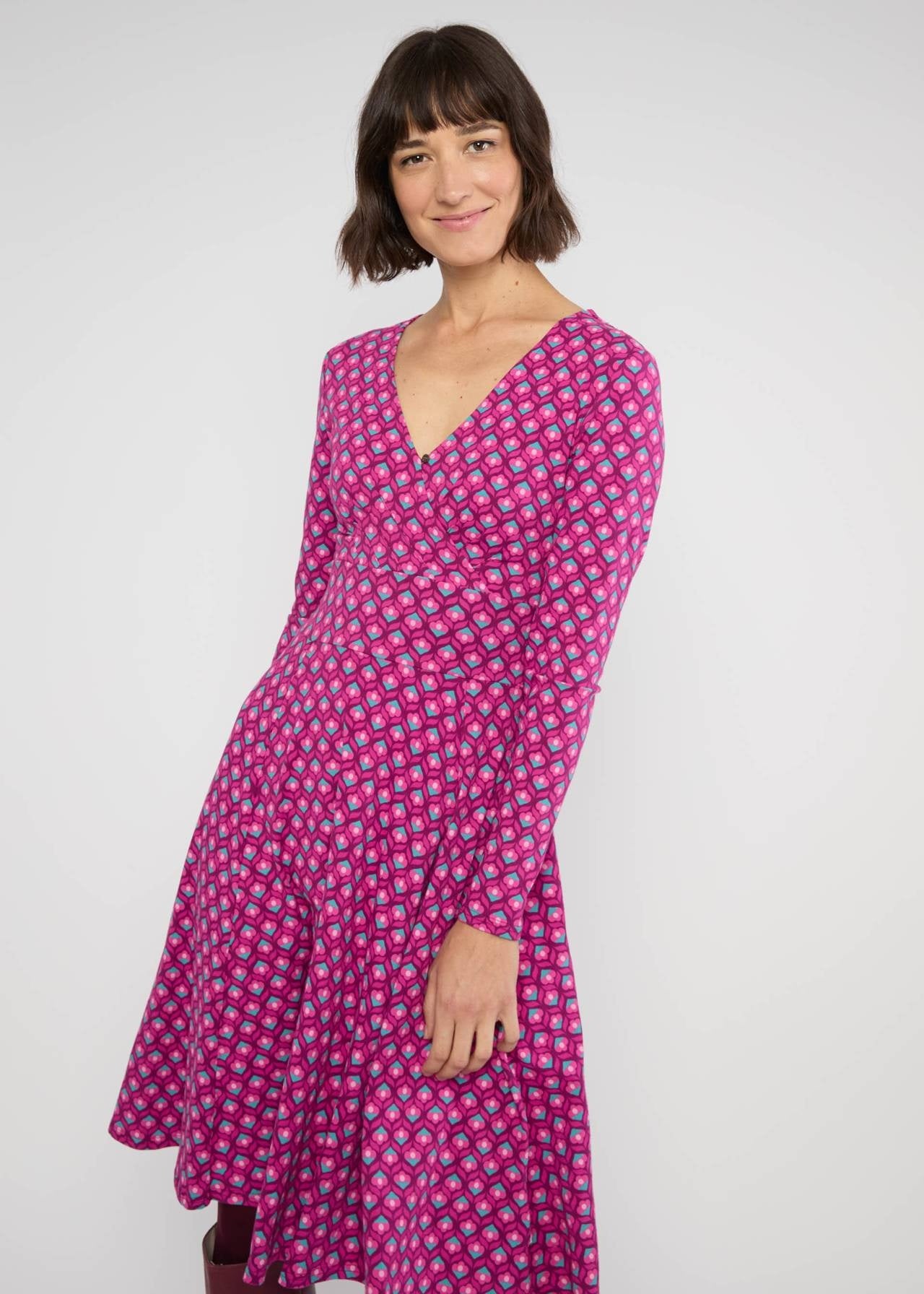 Jerseykleid Shalala Tralala sweet fountain flower