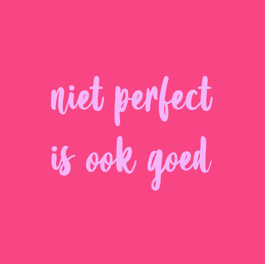 Forex Tegeltje Niet Perfect is Altijd Goed