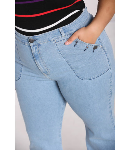 Jill Jeans  Flared  Denim Light