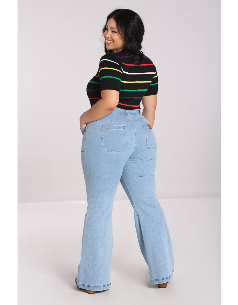 Jill Jeans  Flared  Denim Light
