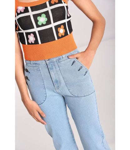 Jill Jeans  Flared  Denim Light