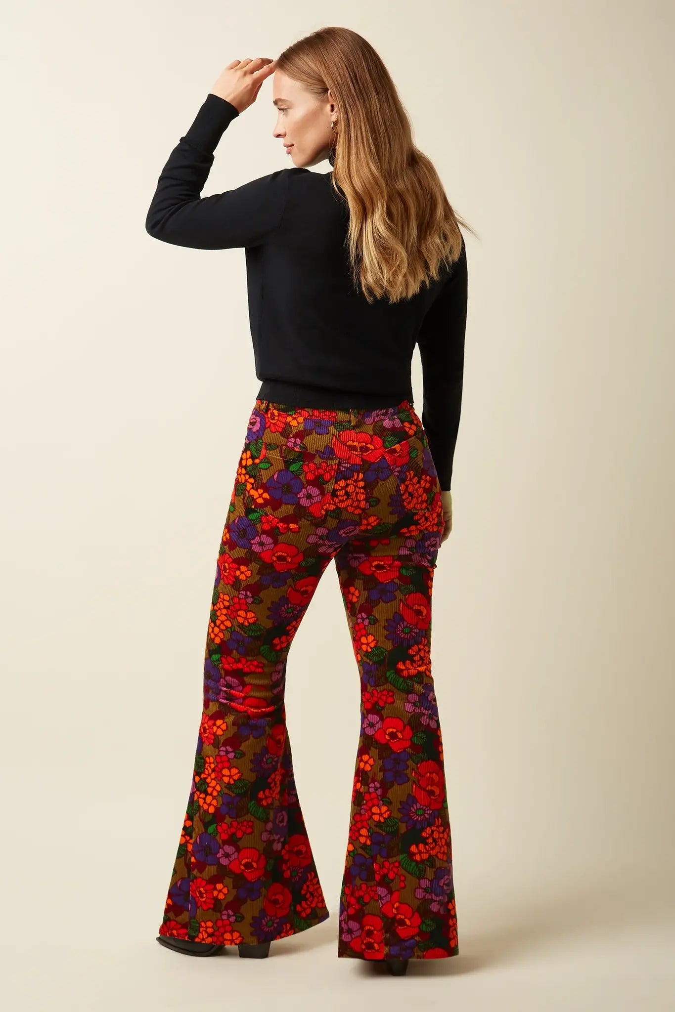 Jimmy Bell Bottom Pants Ramone Multi