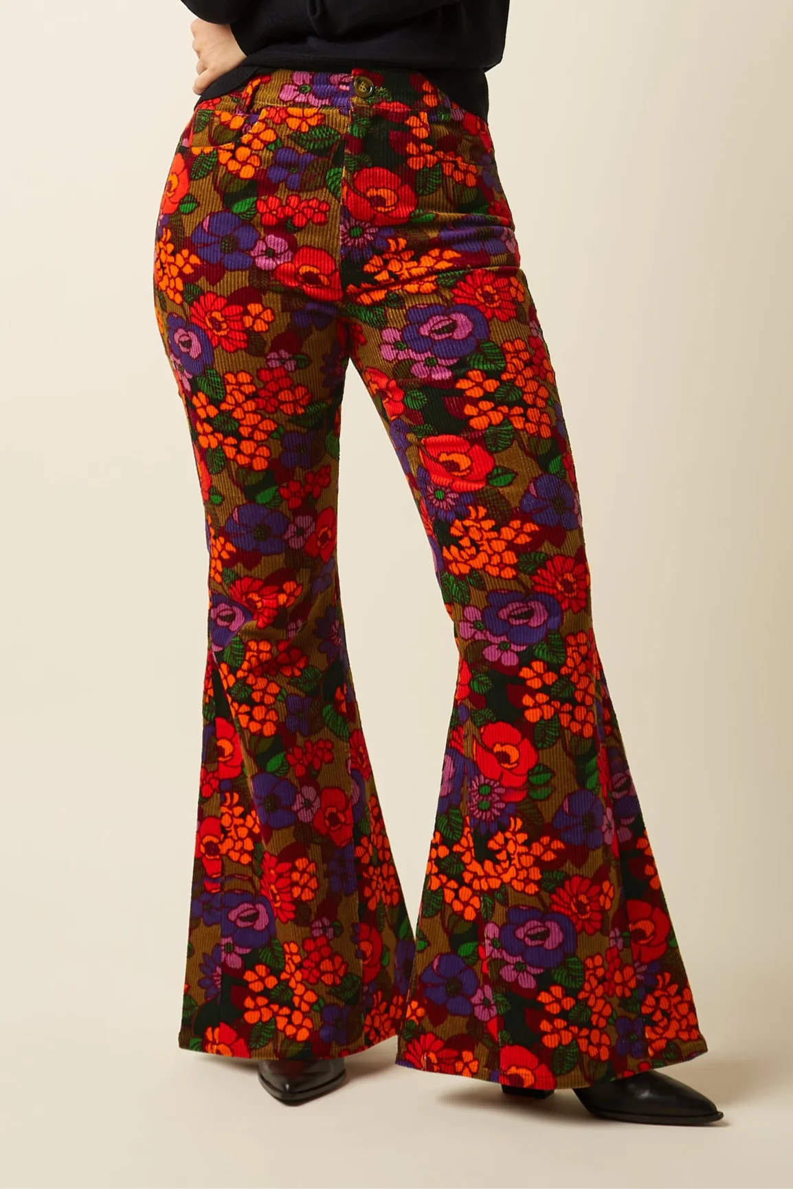 Jimmy Bell Bottom Pants Ramone Multi