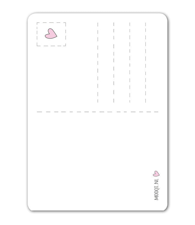 Kaartje Unicorn Liefde