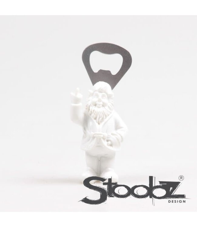 Kabouter Flessenopener Wit