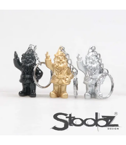 Kabouter Sleutelhanger zwart